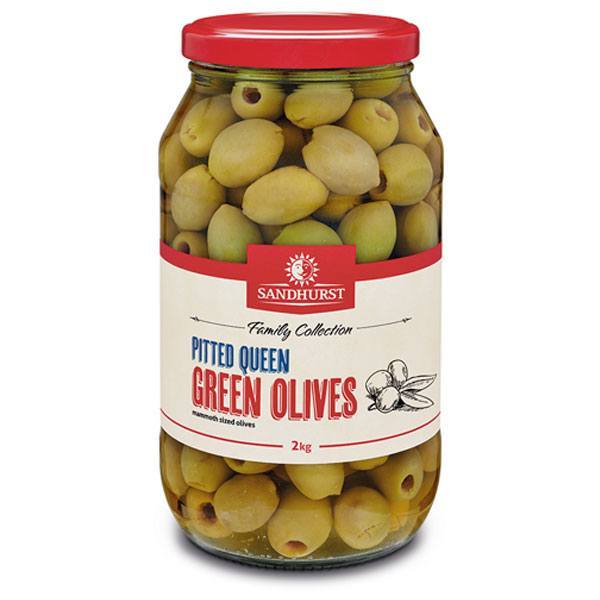 Pitted-Queen-Green-Olives-2kg