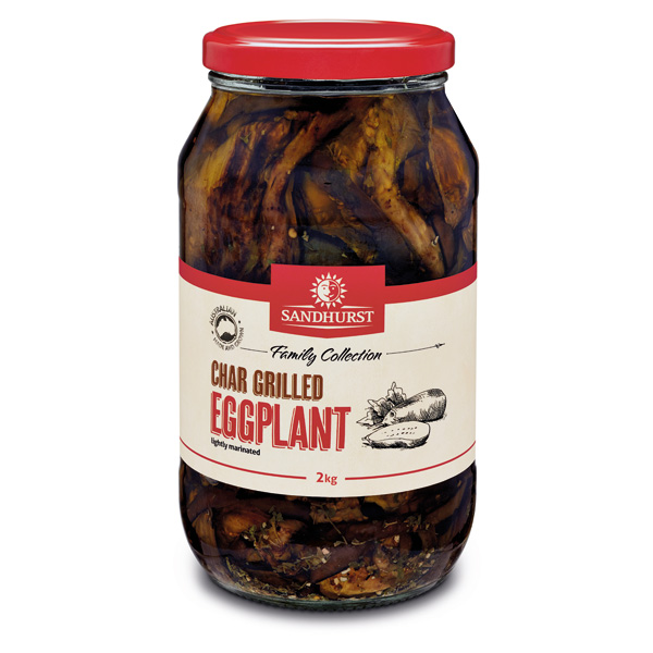 Char grilled Eggplant 2kg